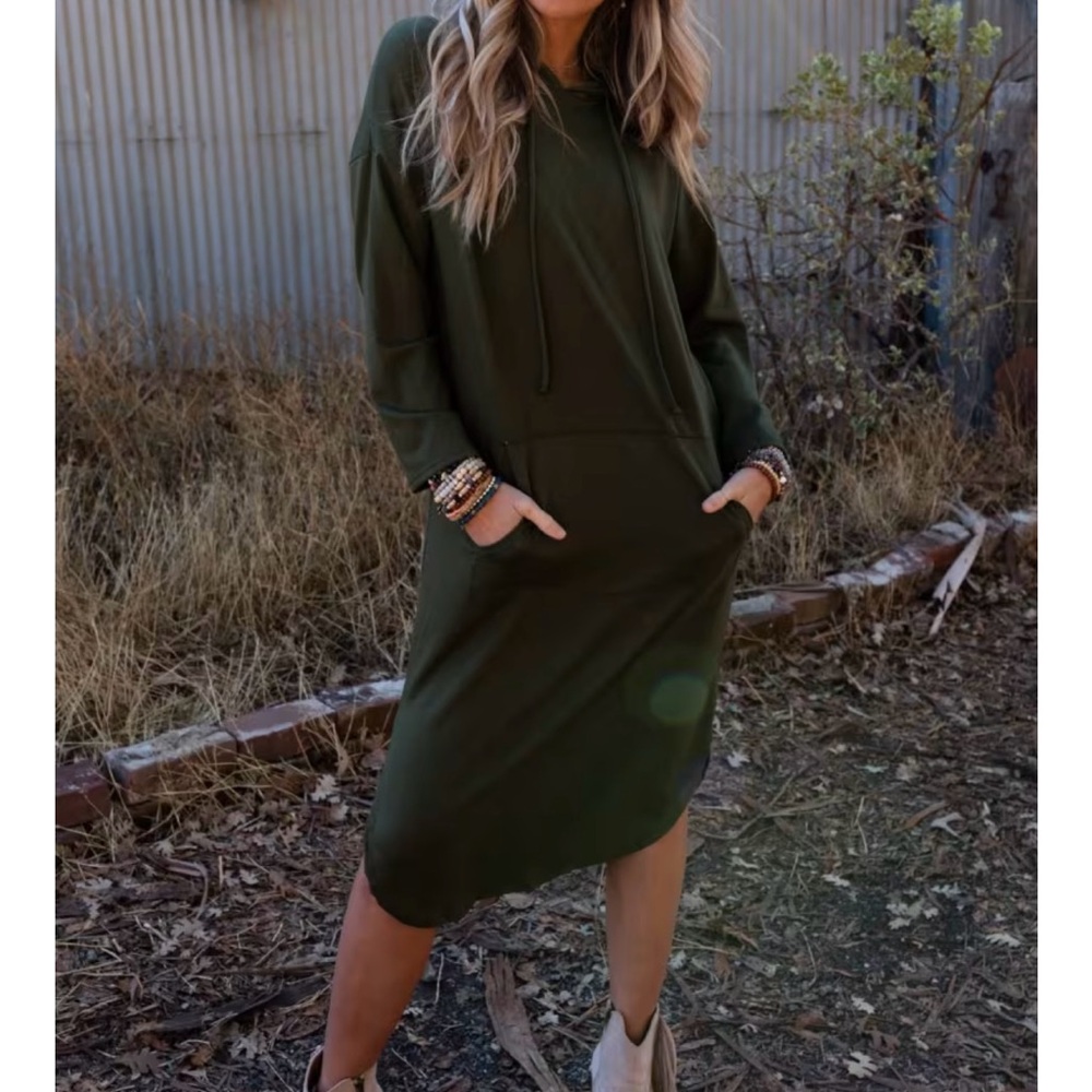 Hoodie dress from Three Birds Nest